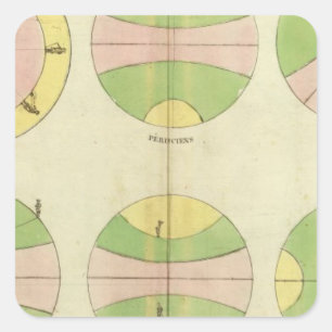 Sticker Carré Monde 2