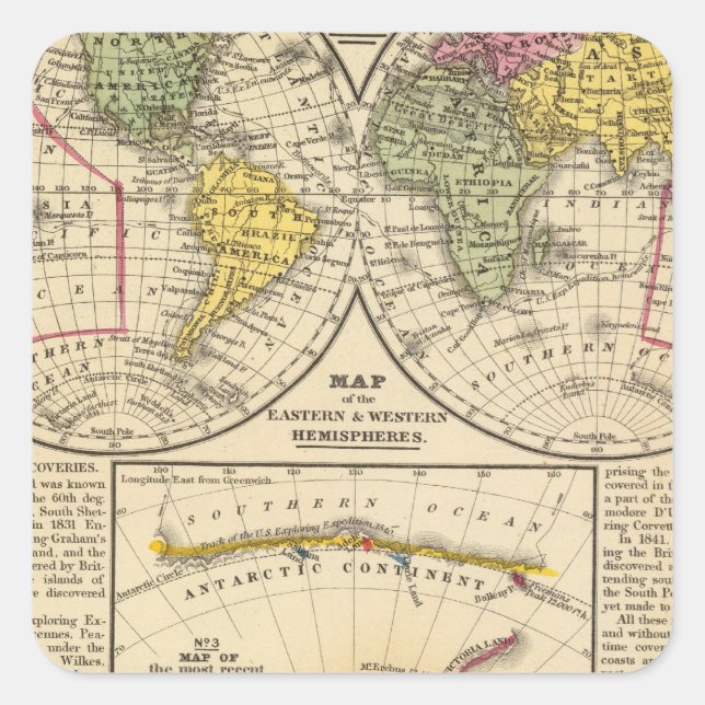 Sticker Carré Monde 7 (Devant)