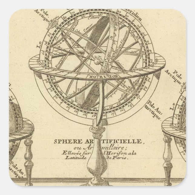 Sticker Carré Mondial (Devant)