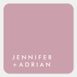 Sticker Carré monogrammed, nom,