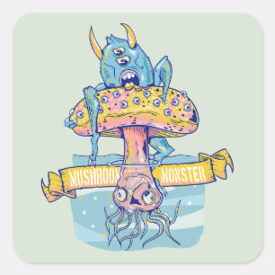 STICKER CARRÉ MONSEUR DE CHAMPIONNAT