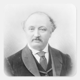 Sticker Carré Monsieur John Stainer