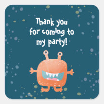 Monster Sports Boy Birthday Party sur Turquoise