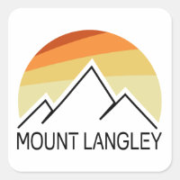 Mont Langley California Retro