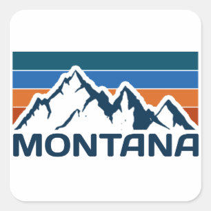 Sticker Carré Montana