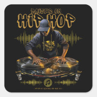 Monté Sur Un Graphique Hip hop DJ 50th Anniversary