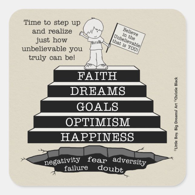 Sticker Carré Monter (Devant)