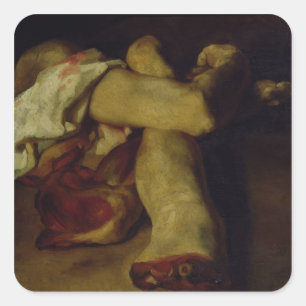 Sticker Carré Morceaux anatomiques