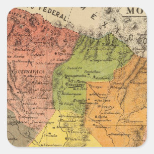 Sticker Carré Morelos, Mexique