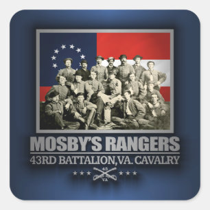 Sticker Carré Mosby's Rangers 2