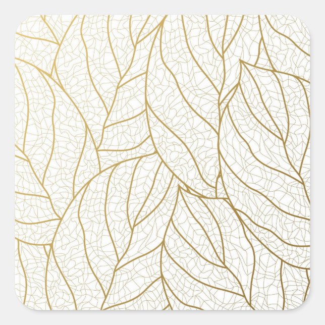 Sticker Carré motif (Devant)