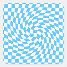 Motif de tableau de bord bleu clair et blanc À dam