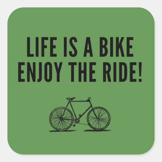 Sticker Carré Motivation (Devant)