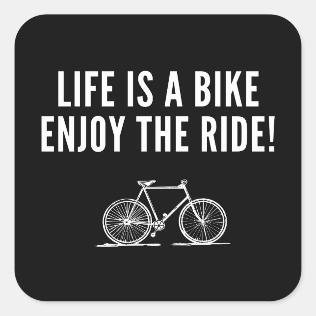 Sticker Carré Motivation (Devant)