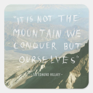 Sticker Carré Mots Motivationnels