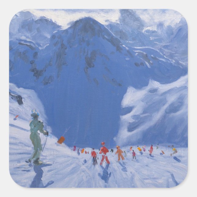 Sticker Carré Mountain Shadow 2009 (Devant)