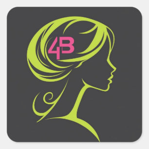 Sticker Carré Mouvement 4B