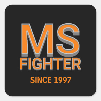 Sticker Carré MS Fighter