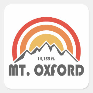 Sticker Carré Mt Oxford