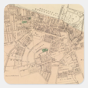 Sticker Carré Mt Washington