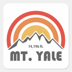 Sticker Carré Mt. Yale