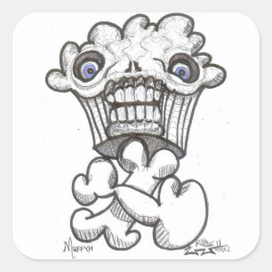 STICKER CARRÉ MUFFYN