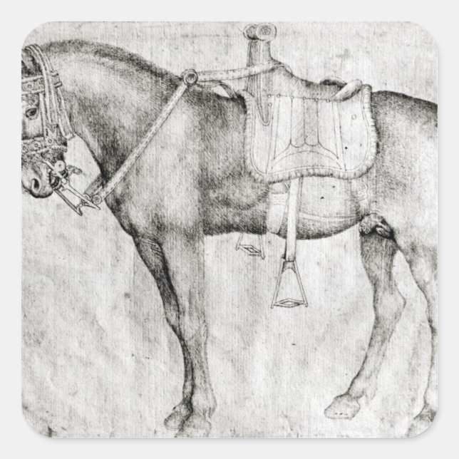 Sticker Carré Mule, de l'album Vallardi (Devant)