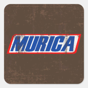 Sticker Carré Murica