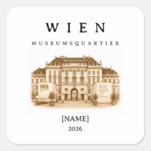 MuséeQuartier de Vienne personnalisé | Nom & Année