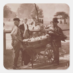 Sticker Carré Mush Faker et Ginger Beer Maker, de 'Street Lif