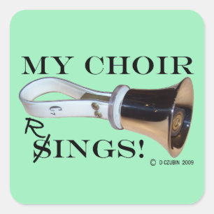 Sticker Carré My Choir Rings