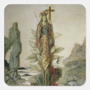 Sticker Carré Mystic Flower