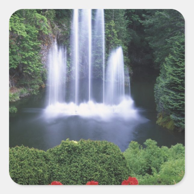 Sticker Carré N.A., Canada, Colombie-Britannique, Vancouver 3 (Devant)