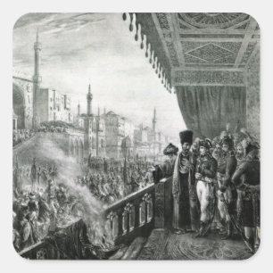 Sticker Carré Napoléon Bonaparte