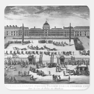 Sticker Carré Napoléon Bonaparte Premier Consul, Révision des tr