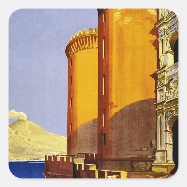 Sticker Carré Napoli (Devant)