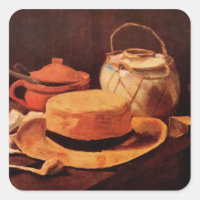 Nature morte Chapeau de paille jaune de Vincent va