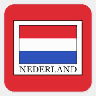 Sticker Carré Nederland
