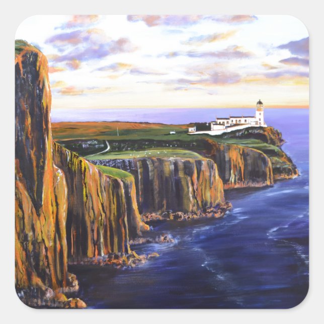 Sticker Carré Neist Point (Devant)