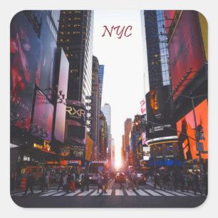 Sticker Carré New York Times Carré