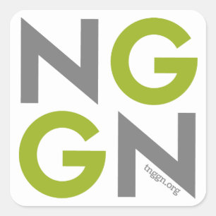 Sticker Carré NextGen Genealogy Network 3"x3"