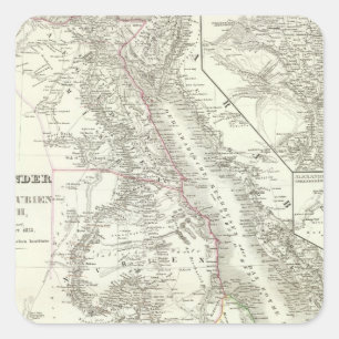 Sticker Carré Nillander - Le Nil, Afrique