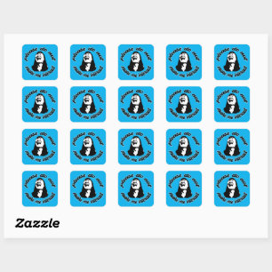 Sticker Carré n'interagissez pas avec moi