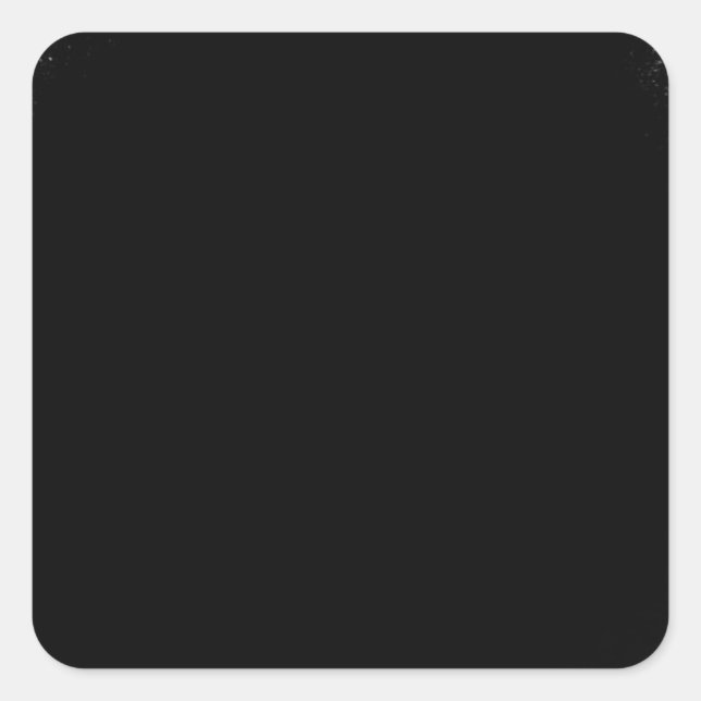 Sticker Carré noir de tabagisme (Devant)