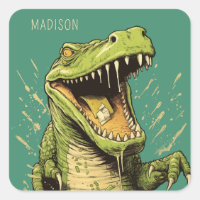 Nom personnalisé Crocodile