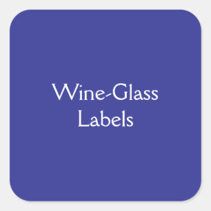 Sticker Carré Noms des vitres