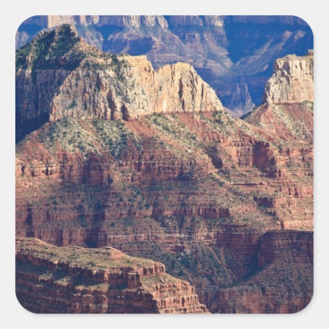 Sticker Carré North Rim Grand Canyon - Grand Canyon National (Devant)