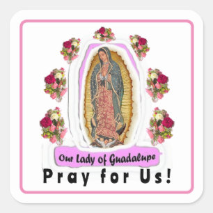 Sticker Carré Notre-Dame de Guadalupe
