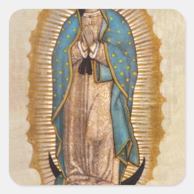Sticker Carré Notre Dame de la Guadalupe (Devant)