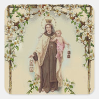 Notre-Dame du Mont Carmel avec le Bébé Jésus
